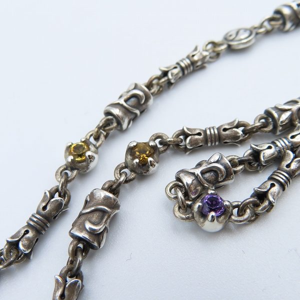 実際に弊社で買取させて頂いた【ギャラ付】BloodyMary/ブラッディマリー KAI チェーン RICH リッチカラー 極彩色/60cmの画像 2枚目