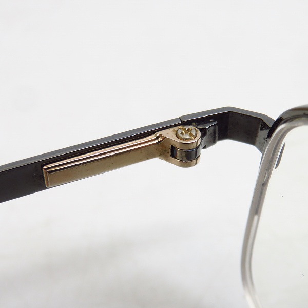 実際に弊社で買取させて頂いたALFRED DUNHILL/アルフレッドダンヒル メガネフレーム 度入り 937の画像 6枚目