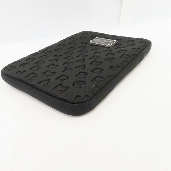 実際に弊社で買取させて頂いた【未使用】MARC BY MARC JACOBS/マークバイマークジェイコブス PC タブレットケース 縦型 ブラック M6PE024の画像 2枚目