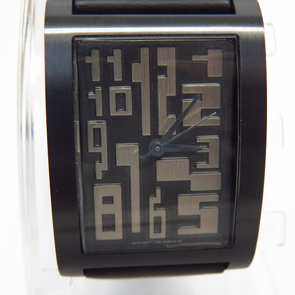 実際に弊社で買取させて頂いたJean Paul GAULTIER/ジャンポールゴルチエ レザーベルト 腕時計/ウォッチ 1036-S011728【動作未確認】