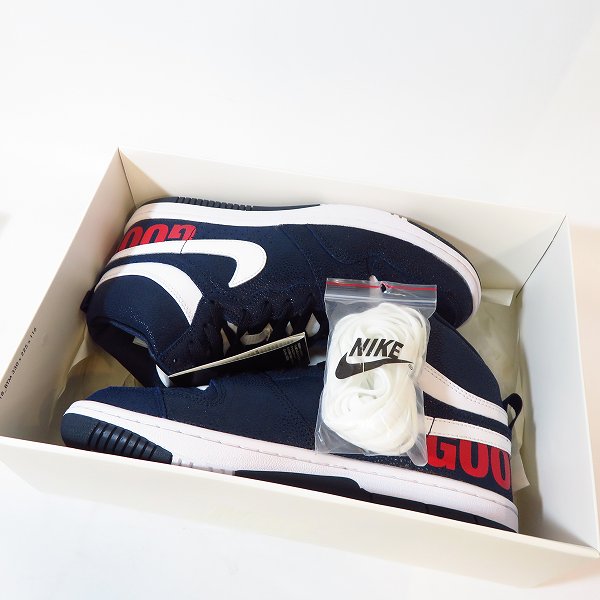 実際に弊社で買取させて頂いた【未使用】GOODENOUGH ×NIKE×Fragment Design COURT FORCE SP/コートフォース 814913-414/26.5の画像 7枚目