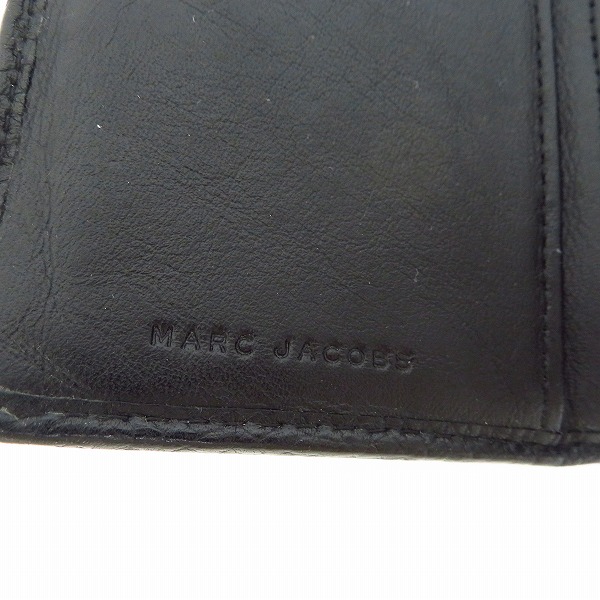 実際に弊社で買取させて頂いたMARC JACOBS/マークジェイコブス ロゴ レザー 二つ折り 財布の画像 5枚目