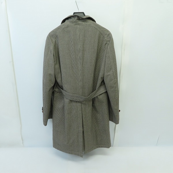 実際に弊社で買取させて頂いたTOMORROWLAND/トゥモローランド 千鳥格子 チェスターコート/1の画像 1枚目