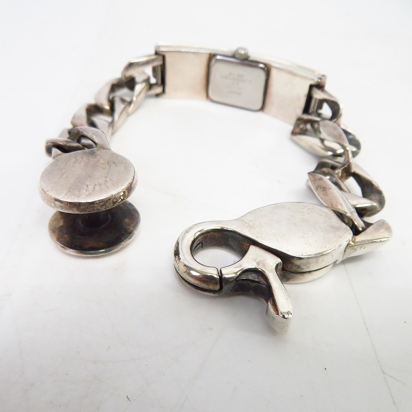 実際に弊社で買取させて頂いたJean Paul GAULTIER/ジャンポールゴルチエ SV925 カバー付き ウォッチブレスレット/腕時計 5431-A05257【動作未確認】の画像 2枚目