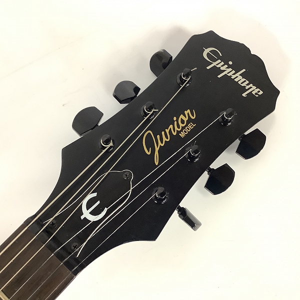 実際に弊社で買取させて頂いた★Epiphone/エピフォン Custom Shop Limited Edition Les Paul Junior/レスポールジュニア エレキギター 2ND CLASS【難あり】の画像 1枚目