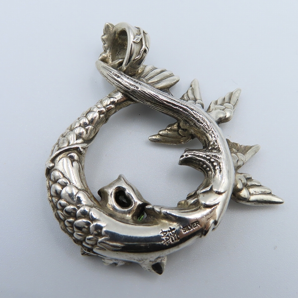 実際に弊社で買取させて頂いた【ギャラ付】BloodyMary/ブラッディマリー ワールドプール ペンダント/グリーントルマリンの画像 2枚目