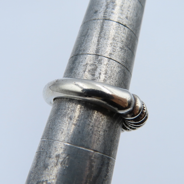 実際に弊社で買取させて頂いた【ギャラ付】BloodyMary/ブラッディマリー プレイン リング/＃13の画像 7枚目