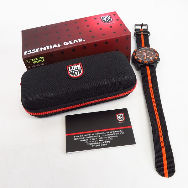 実際に弊社で買取させて頂いたLUMINOX ルミノックス SERIES 3080/シリーズ 3080 クロノグラフ 腕時計の画像 6枚目