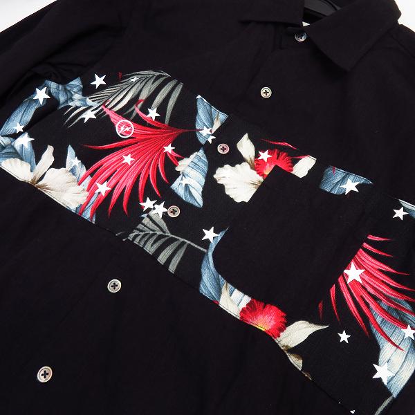 実際に弊社で買取させて頂いたUNIFORM EXPERIMENT/ユニフォームエクスペリメント 17SS INDIGO STAR B.D SHIRT UE-170044 1の画像 7枚目