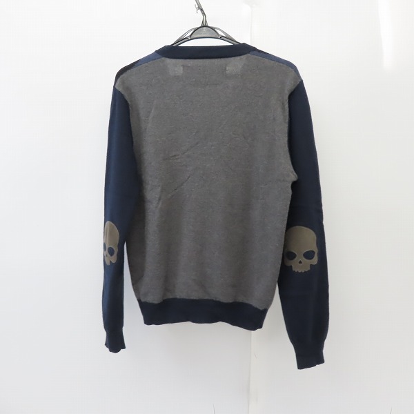 実際に弊社で買取させて頂いたHYDROGEN/ハイドロゲン カーディガン カモフラ スカルワッペン Sの画像 1枚目