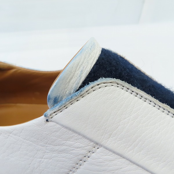 実際に弊社で買取させて頂いたMARC JACOBS/マークジェイコブス Round Toe ローカットスニーカー S87WS0204/43の画像 6枚目