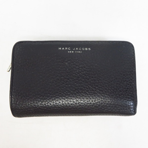 実際に弊社で買取させて頂いたMARC JACOBS/マークジェイコブス ロゴ レザー 二つ折り 財布
