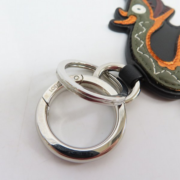 実際に弊社で買取させて頂いたLOEWE/ロエベ ドラゴンチャーム/キーリングの画像 4枚目