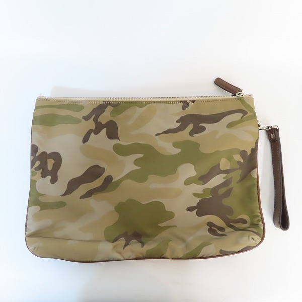 実際に弊社で買取させて頂いたDaniel&Bob/ダニエル＆ボブ レザー×ナイロン クラッチバッグ の画像 1枚目