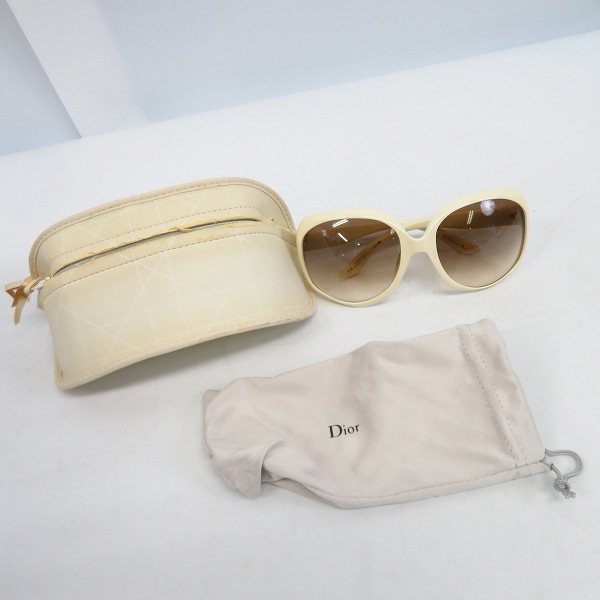 実際に弊社で買取させて頂いたChristian Dior/クリスチャン ディオール GLOSSY 1 サングラス N5A02の画像 9枚目