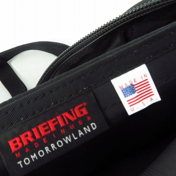 実際に弊社で買取させて頂いたBRIEFING×TOMORROWLAND/ブリーフィング×トゥモローランド 別注 A4 LINER 2way ビジネスバッグ の画像 4枚目