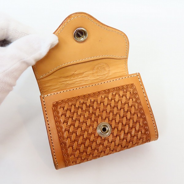 実際に弊社で買取させて頂いたFUNNY/ファニー バスケットスタンプ コインケース/小銭入れの画像 3枚目