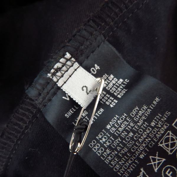 実際に弊社で買取させて頂いたThe Viridi-anne/ヴィリジアン 縮絨ウール 裾リブパンツ VI-3258-04/2の画像 2枚目