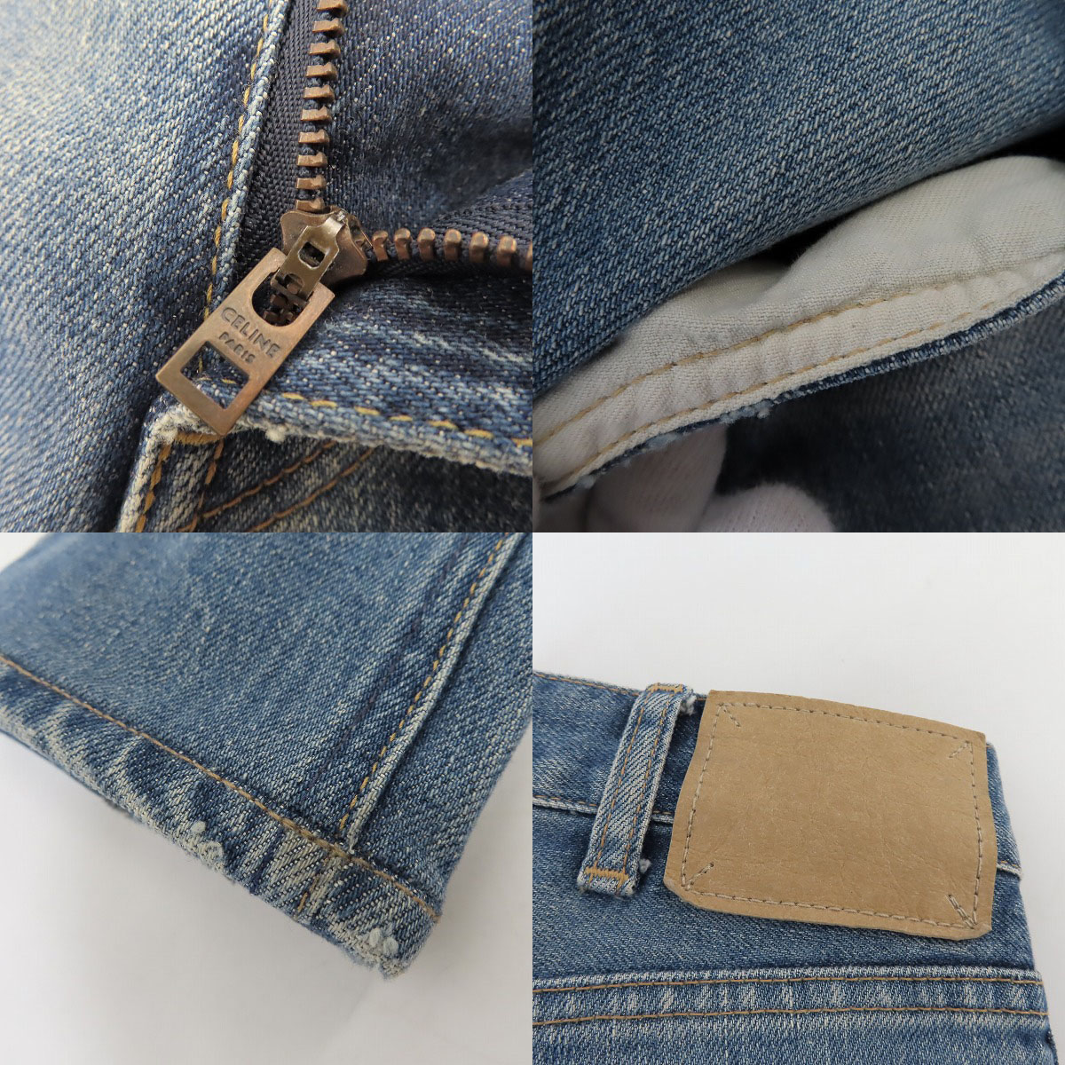 実際に弊社で買取させて頂いたCELINE/セリーヌ 19AW ウォッシュ加工 ストレッチデニムパンツ M-SK-004/26の画像 6枚目