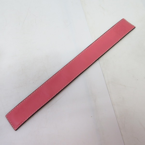 実際に弊社で買取させて頂いたLOEWE/ロエベ アナグラム スモールスラップ ブレスレットの画像 3枚目