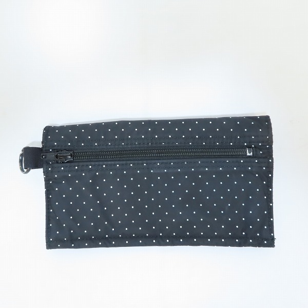 実際に弊社で買取させて頂いたHEAD PORTER/ヘッドポーター ドット柄 長財布の画像 1枚目