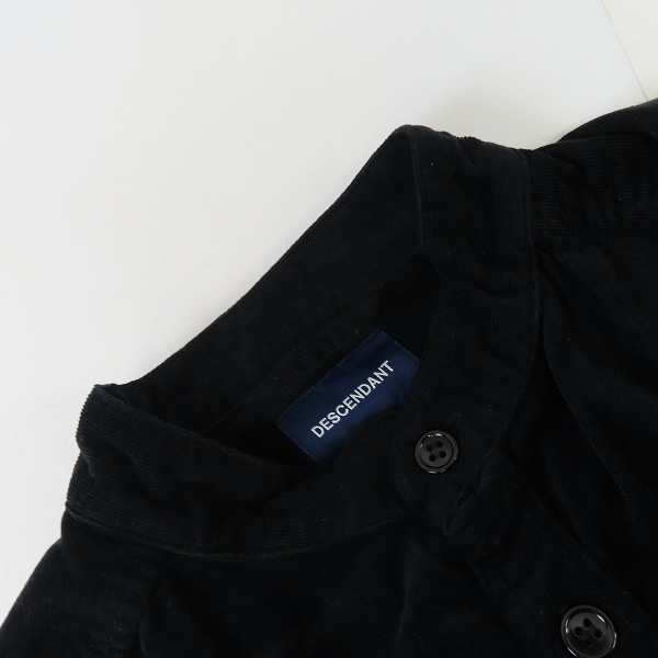 実際に弊社で買取させて頂いたDESCENDANT/ディセンダント ピケ スタンドカラーシャツ/2の画像 5枚目