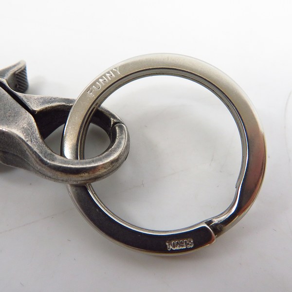 実際に弊社で買取させて頂いたFUNNY/ファニー コンチョ付 レザー ベルトループの画像 7枚目