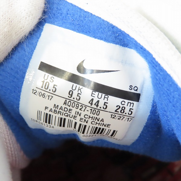 実際に弊社で買取させて頂いたNIKE×atmos/ナイキ×アトモス AIR MAX 1 PRNT/ エアマックス1 プリント 'WE LOVE NIKE' AQ0927-100/28.5の画像 5枚目