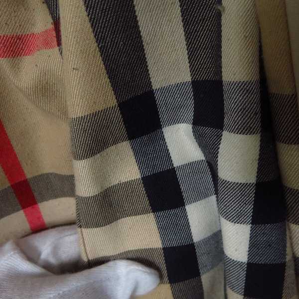 実際に弊社で買取させて頂いたBURBERRY/バーバリー 裏地チェック柄 トレンチコート size：US6の画像 6枚目