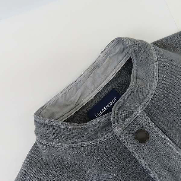 実際に弊社で買取させて頂いたDESCENDANT/ディセンダント ハーフボタン トレーナー/2の画像 5枚目
