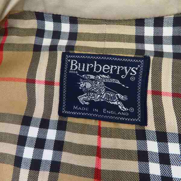 実際に弊社で買取させて頂いたBURBERRY'S/バーバリーズ ノバチェック トレンチコートの画像 3枚目