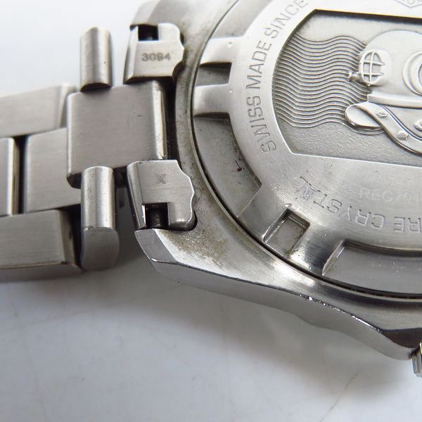 実際に弊社で買取させて頂いたTAG Heuer/タグホイヤー Aquaracer/アクアレーサー クォーツ 腕時計 WAB1111【動作未確認】の画像 4枚目