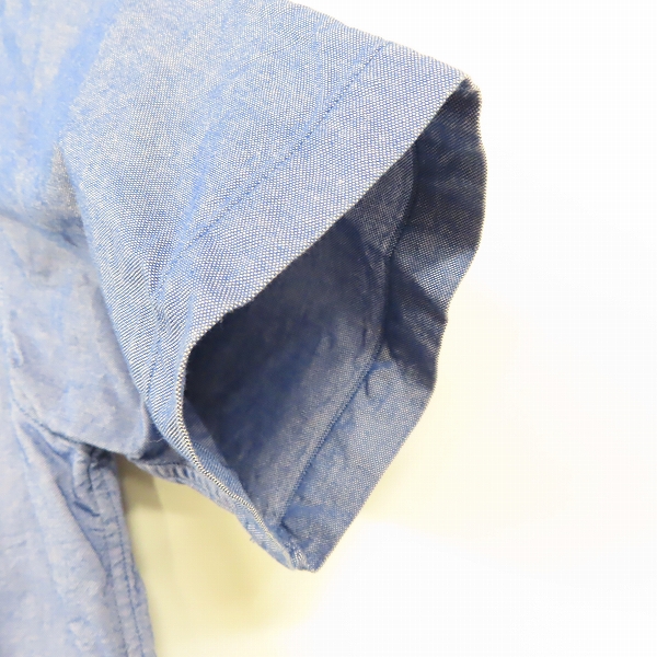 実際に弊社で買取させて頂いたuniform experiment/ユニフォームエクスペリメント マルチボーダー デニム B.Dシャツ 2 の画像 5枚目