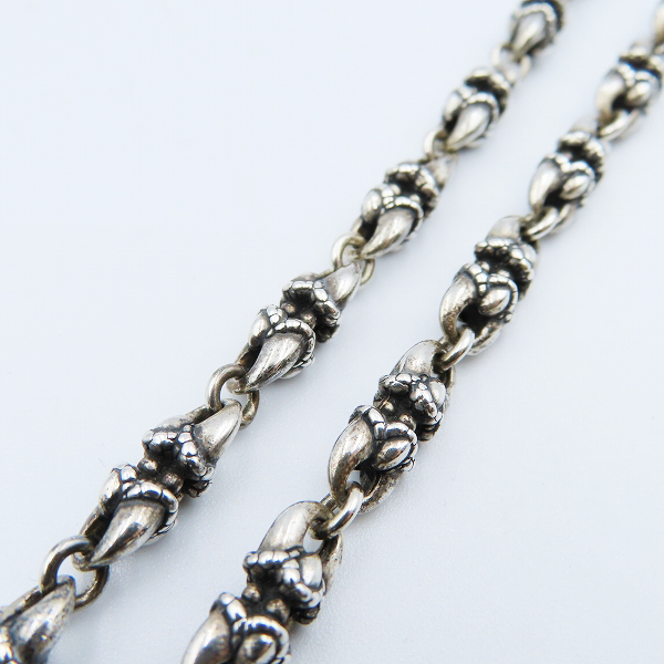 実際に弊社で買取させて頂いたBLOODY MARY/ブラッディマリー クローモチーフ チェーンネックレスの画像 3枚目