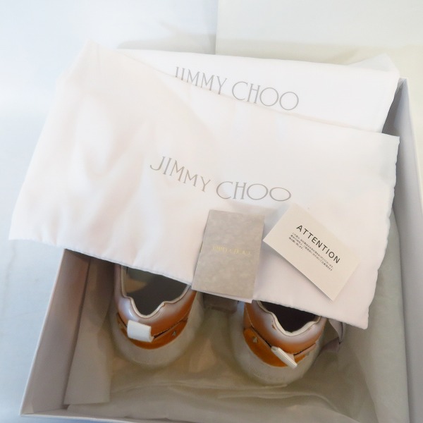 実際に弊社で買取させて頂いたJIMMY CHOO/ジミーチュウ 20SS DIAMOND/ダイヤモンドスニーカー 42の画像 8枚目