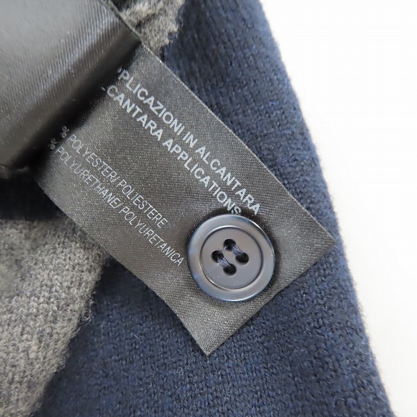 実際に弊社で買取させて頂いたHYDROGEN/ハイドロゲン カーディガン カモフラ スカルワッペン Sの画像 5枚目