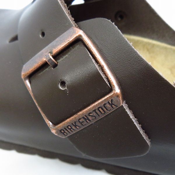 実際に弊社で買取させて頂いたBIRKENSTOCK/ビルケンシュトック BOSTON ボストン レザーサンダル 27の画像 6枚目