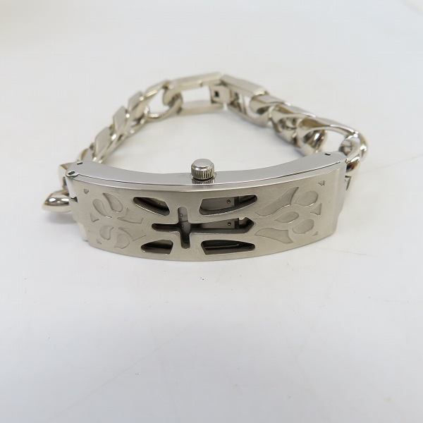 実際に弊社で買取させて頂いたJean Paul GAULTIER/ジャンポールゴルチエ  カバー付き ウォッチブレスレット/腕時計 5431-A05249【動作未確認】の画像 2枚目