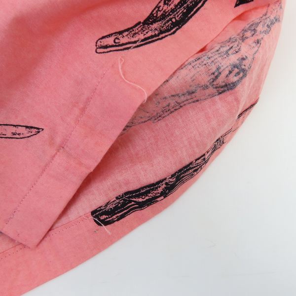 実際に弊社で買取させて頂いたDESCENDANT/ディセンダント 総柄 半袖ボタンシャツ/2の画像 6枚目