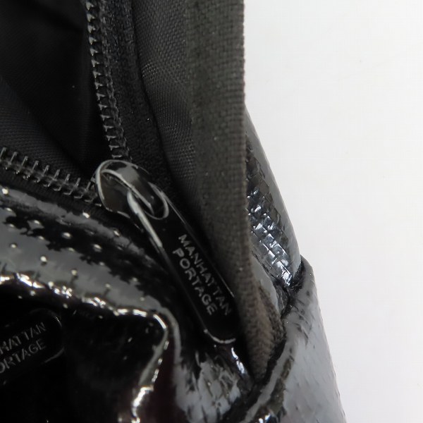 実際に弊社で買取させて頂いたManhattan Portage/マンハッタンポーテージ エナメル リュック/デイバックの画像 6枚目