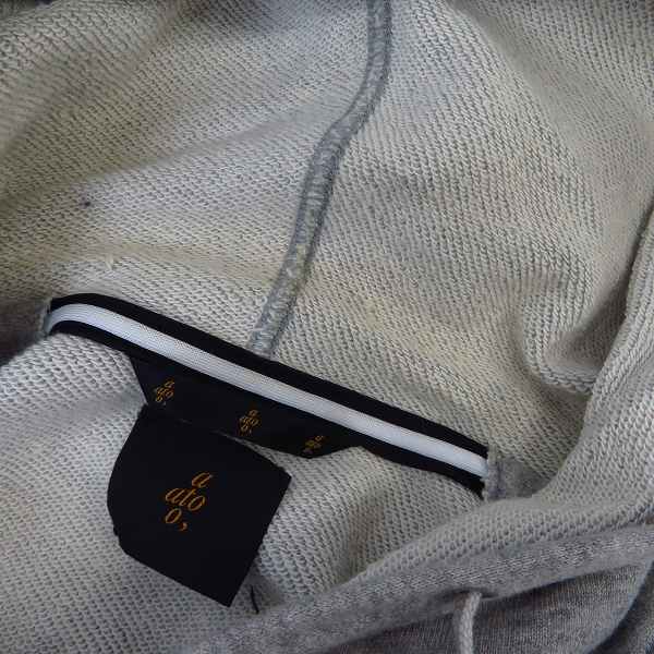 実際に弊社で買取させて頂いたato/アトウ ロング ジップアップ パーカー AW7A-T03/46の画像 7枚目