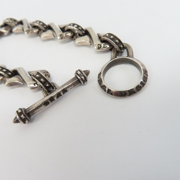 実際に弊社で買取させて頂いたDEAL DESIGN/ディールデザイン  チェーン エッジコネクト ブレスレットの画像 4枚目