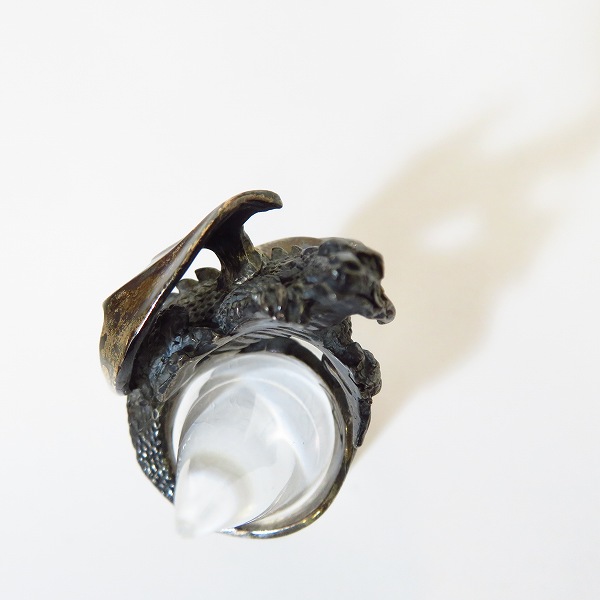 実際に弊社で買取させて頂いた【ギャラ付き】CRAZY PIG/クレイジーピッグ ラージドラゴンボディ リング 17号の画像 5枚目