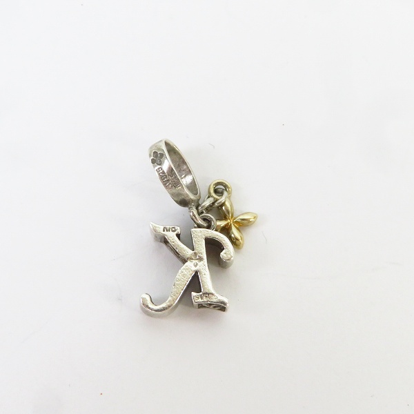 実際に弊社で買取させて頂いたLOREE RODKIN/ローリーロドキン love&hate/ラブアンドヘイト【K】イニシャル ペンダント/チャーム の画像 2枚目