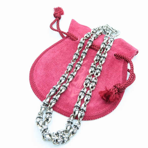 実際に弊社で買取させて頂いたBLOODY MARY/ブラッディマリー クローモチーフ チェーンネックレスの画像 5枚目