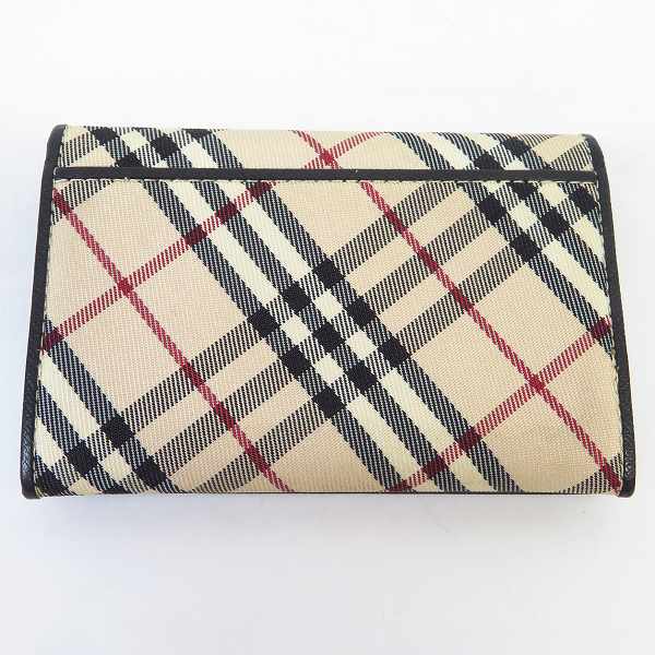 実際に弊社で買取させて頂いたBURBERRY/バーバリー チェック柄 カードケースの画像 1枚目