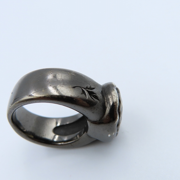 実際に弊社で買取させて頂いた【ギャラ付】BloodyMary/ブラッディマリー 2008 Summer Festival ゲート リングBLK/シトリン #13の画像 6枚目