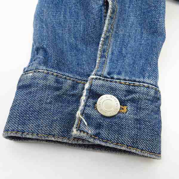 実際に弊社で買取させて頂いたGIVENCHY/ジバンシー 18ss スターデニムジャケット/Lの画像 7枚目