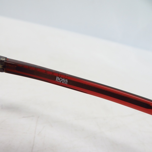 実際に弊社で買取させて頂いたHUGO BOSS/ヒューゴボス メガネフレーム/アイウェア レンズ度入り HB11204の画像 5枚目