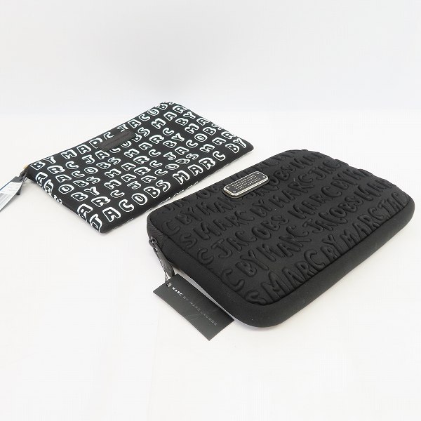 実際に弊社で買取させて頂いた【未使用】MARC BY MARC JACOBS/マークバイマークジェイコブス ミニクラッチ/ポーチ M0002302/M0003463 2点セットの画像 2枚目